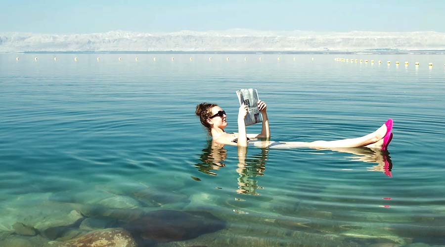 View of the Dead Sea