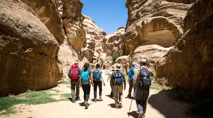 Hiking Dana Biosphere to Petra