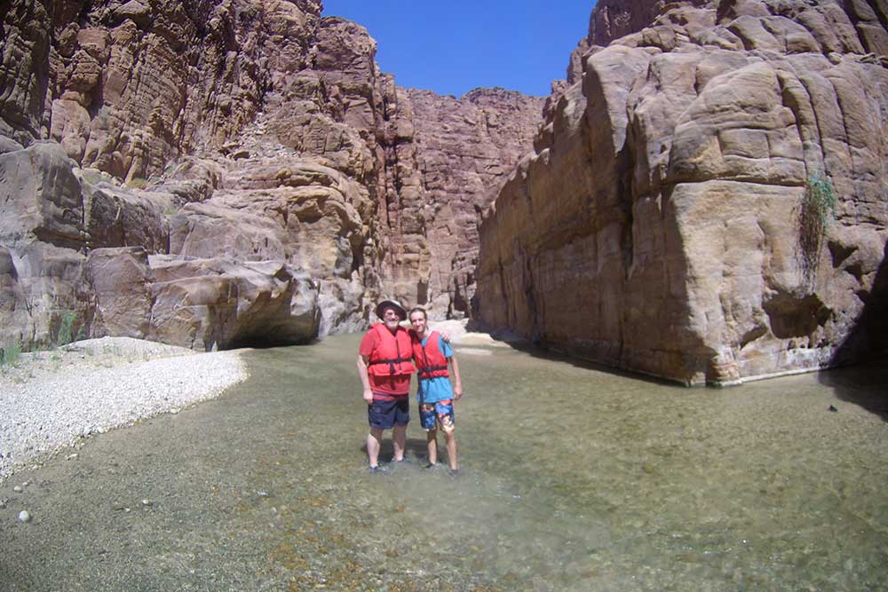 Hiking in Jordan