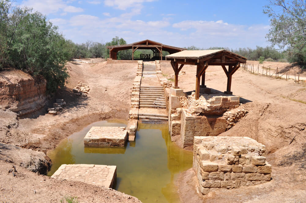Baptism site in Jordan