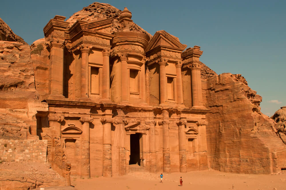 Rock-cut architecture in Petra