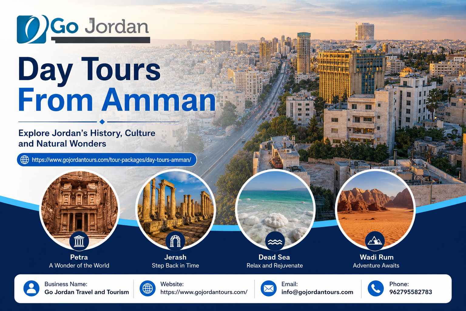 Explore Jordan’s Most Remarkable Destinations in a Single Day